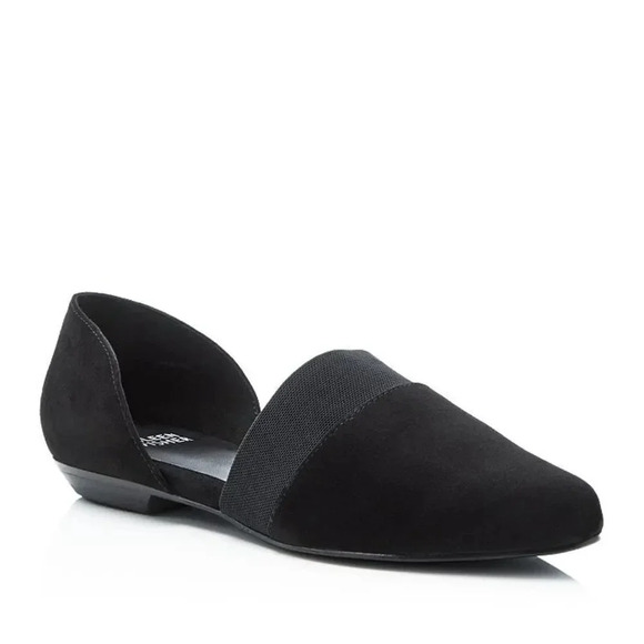 Eileen Fisher Flute Pointed Toe d'Orsay Flats - Picture 1 of 10